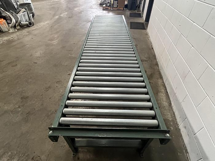 Used 10' Gravity Roller Conveyor