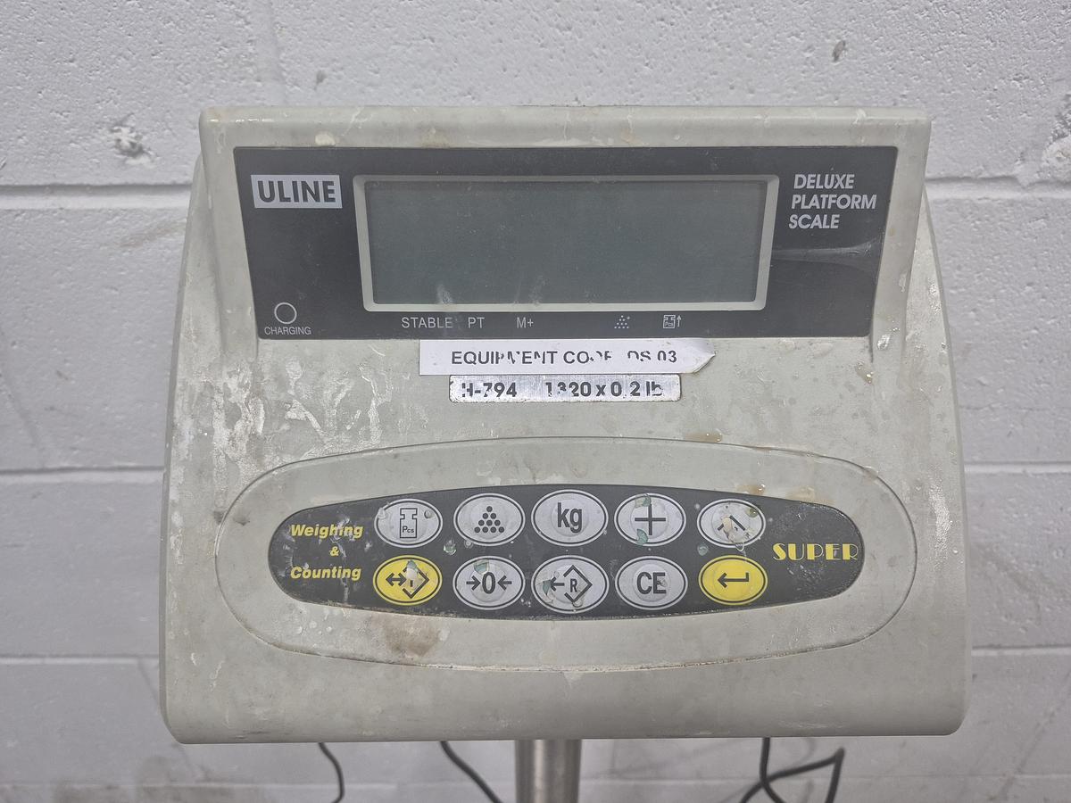 Used Uline Deluxe Platform Scale