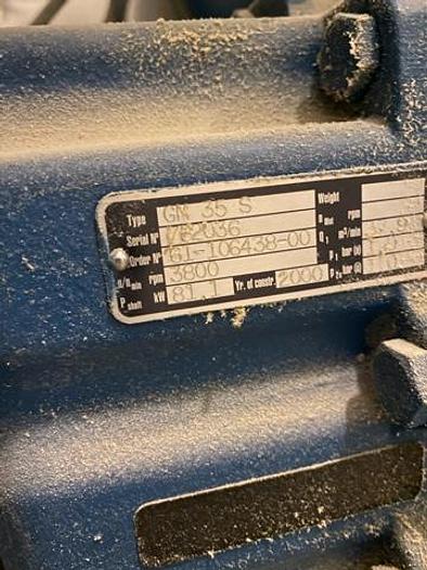 Used Grain Unloading Station