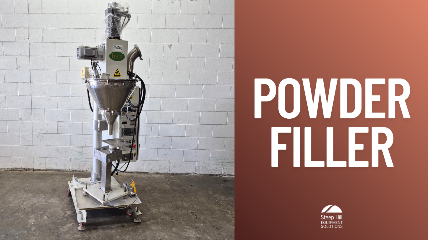 Used Hansaem HA-980 DW Powder Filler