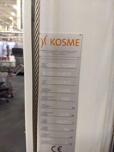 Used Kosme Beverage Bottle Line