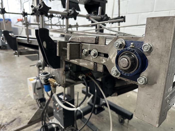 Used Auto Labe 110RH Single-Head Labeller with 310 Imprinter