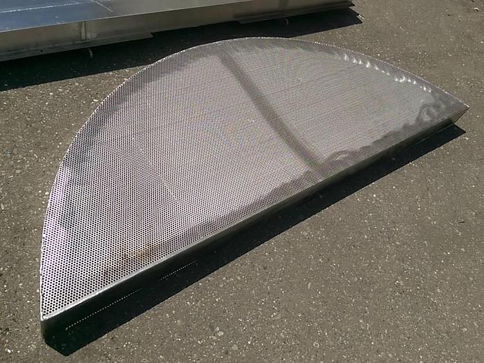 Used Perforated Processing Tank Lids