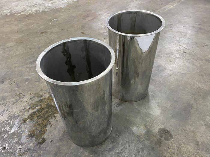 Used SS 30 Gallon Holding Tanks