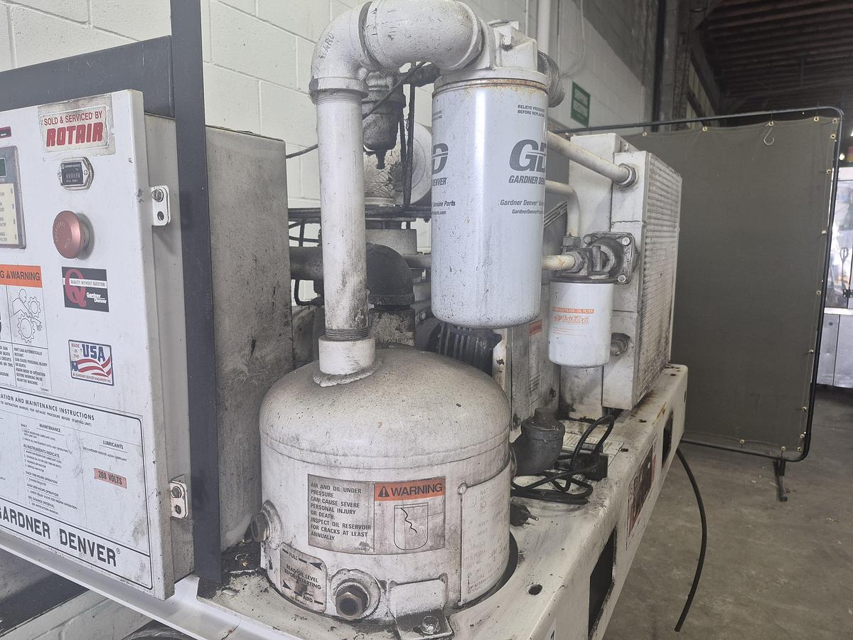 Used Gardner Denver Electra-Screw Air Compressor
