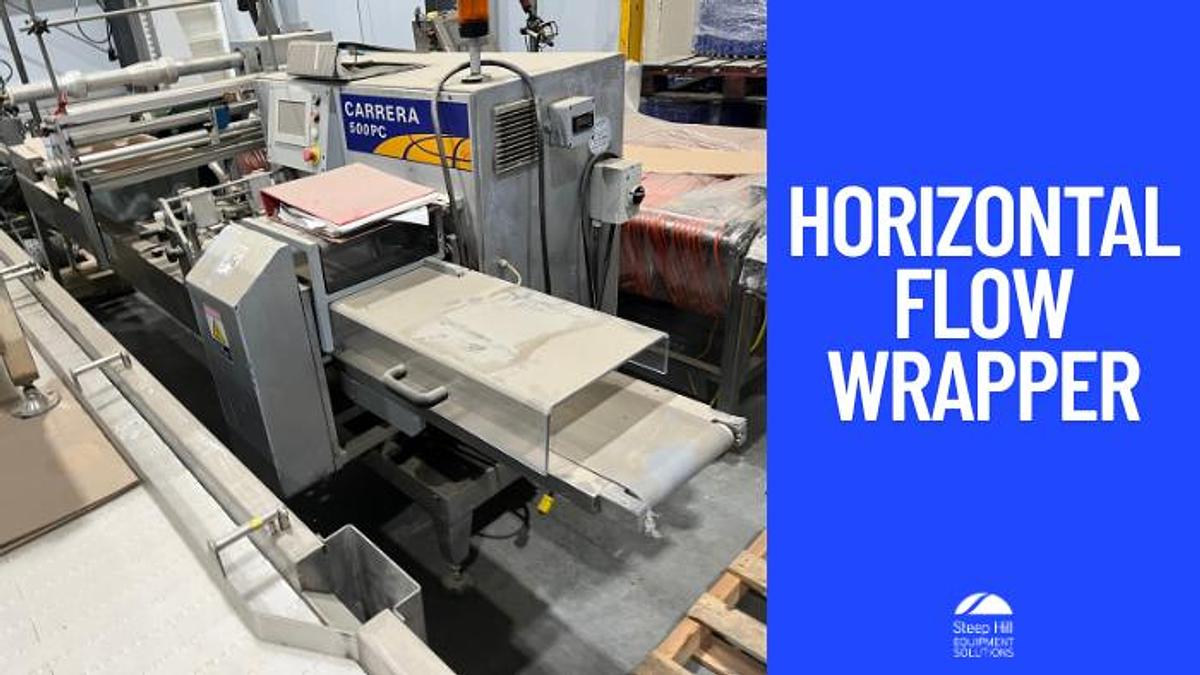 Used Ilapak Carrera 500PC Horizontal Flow Wrapper