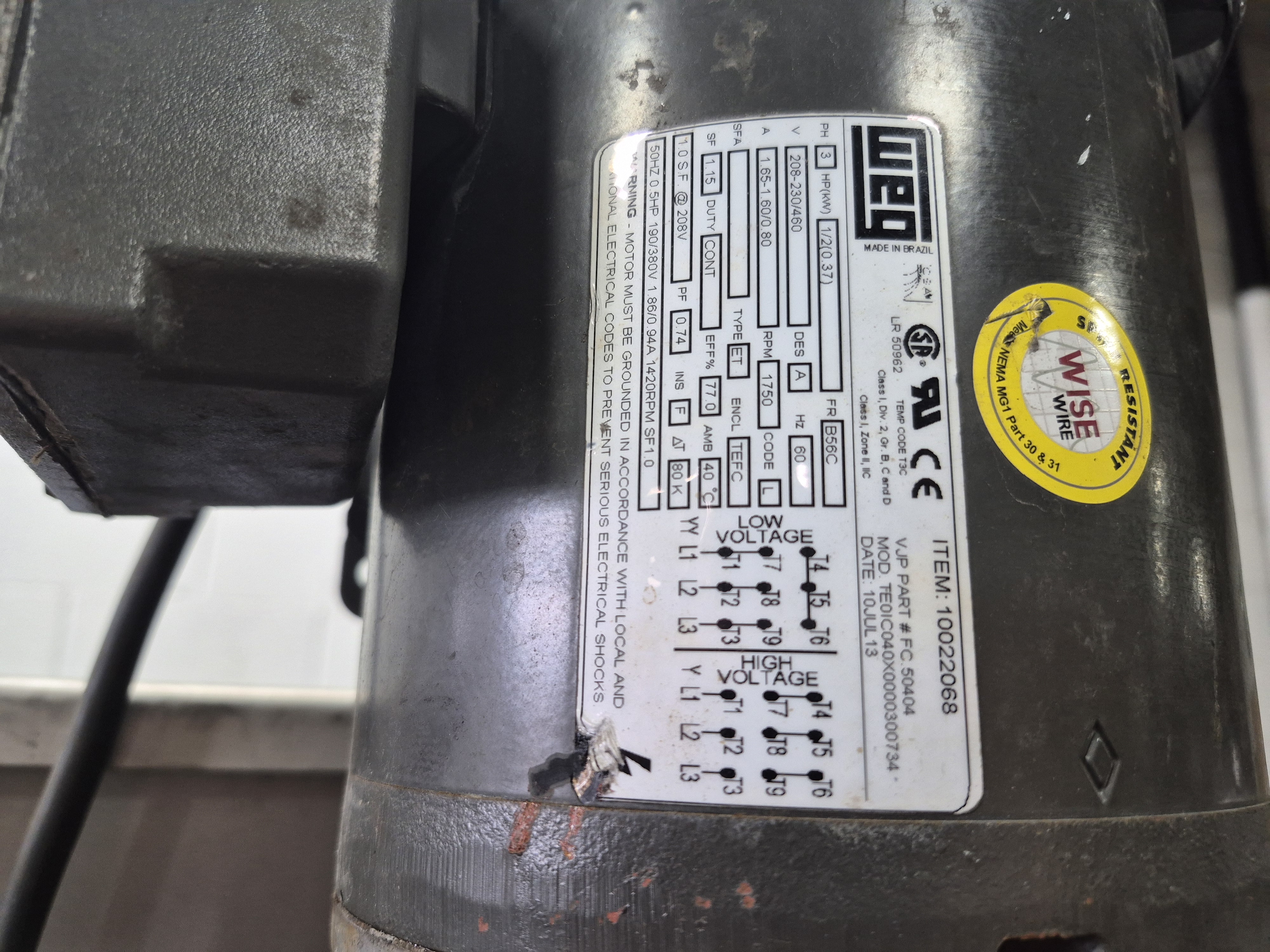 Used Incline Modular Conveyor