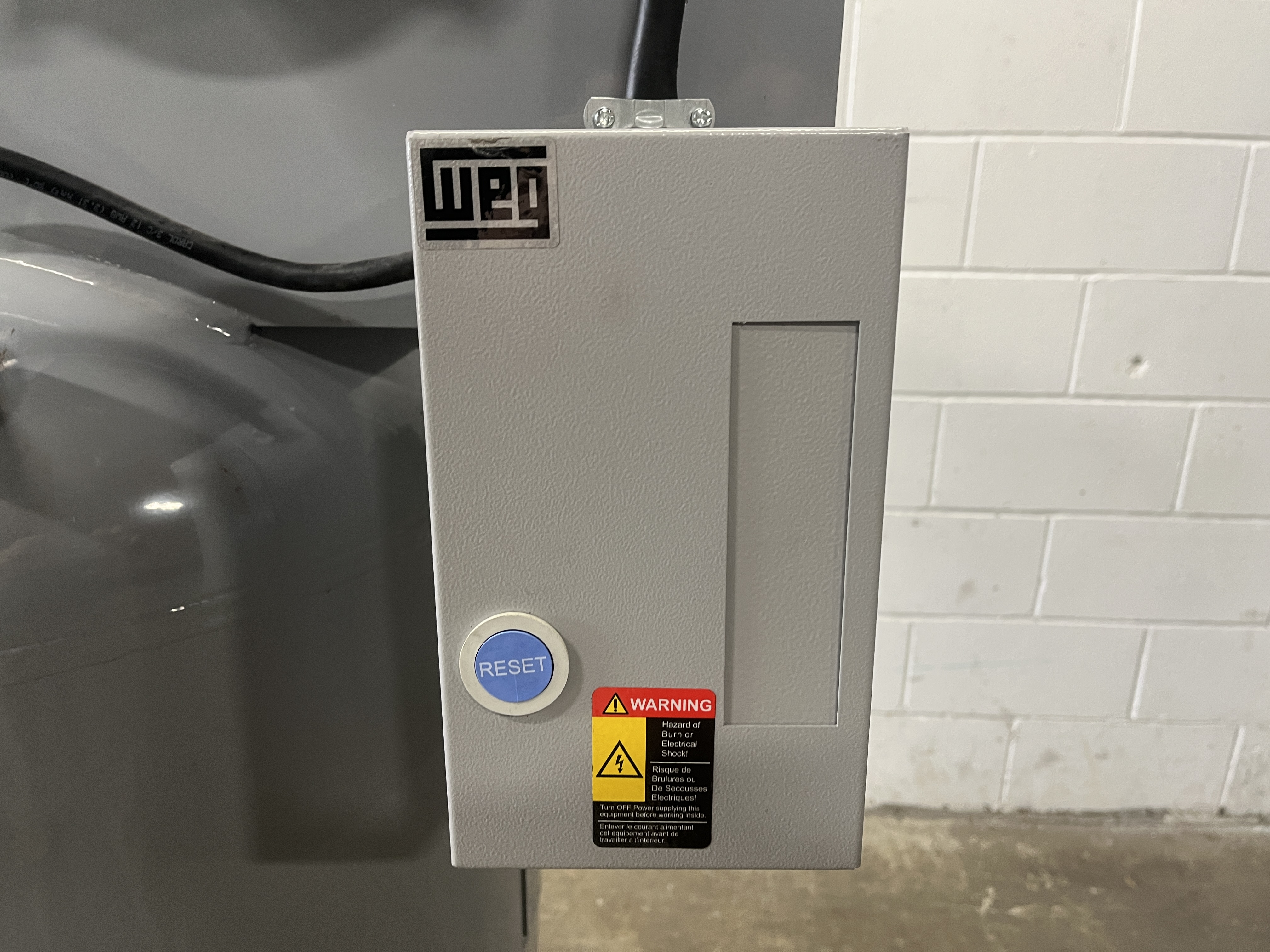 Used King 7.5hp Vertical Air Compressor