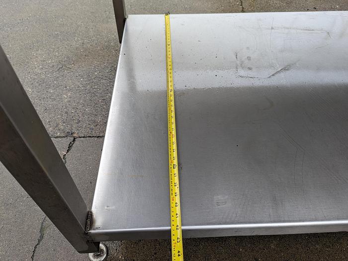 Used Stainless Steel 8ft Table