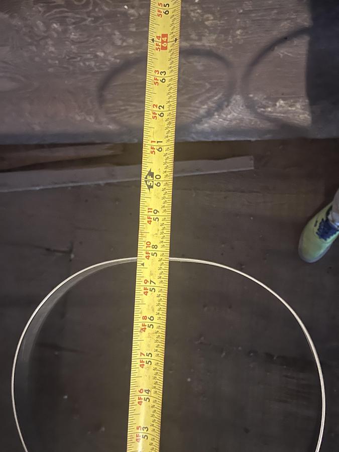 Used 16ft Modular Belt Conveyor with Air Knife