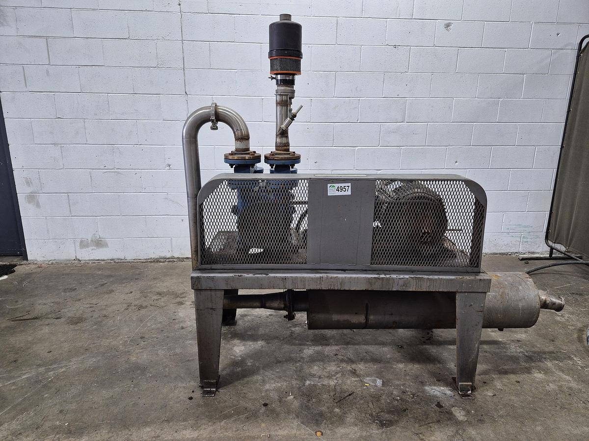 Used Premier Fluid Systems Liquid Ring Vacuum Pump