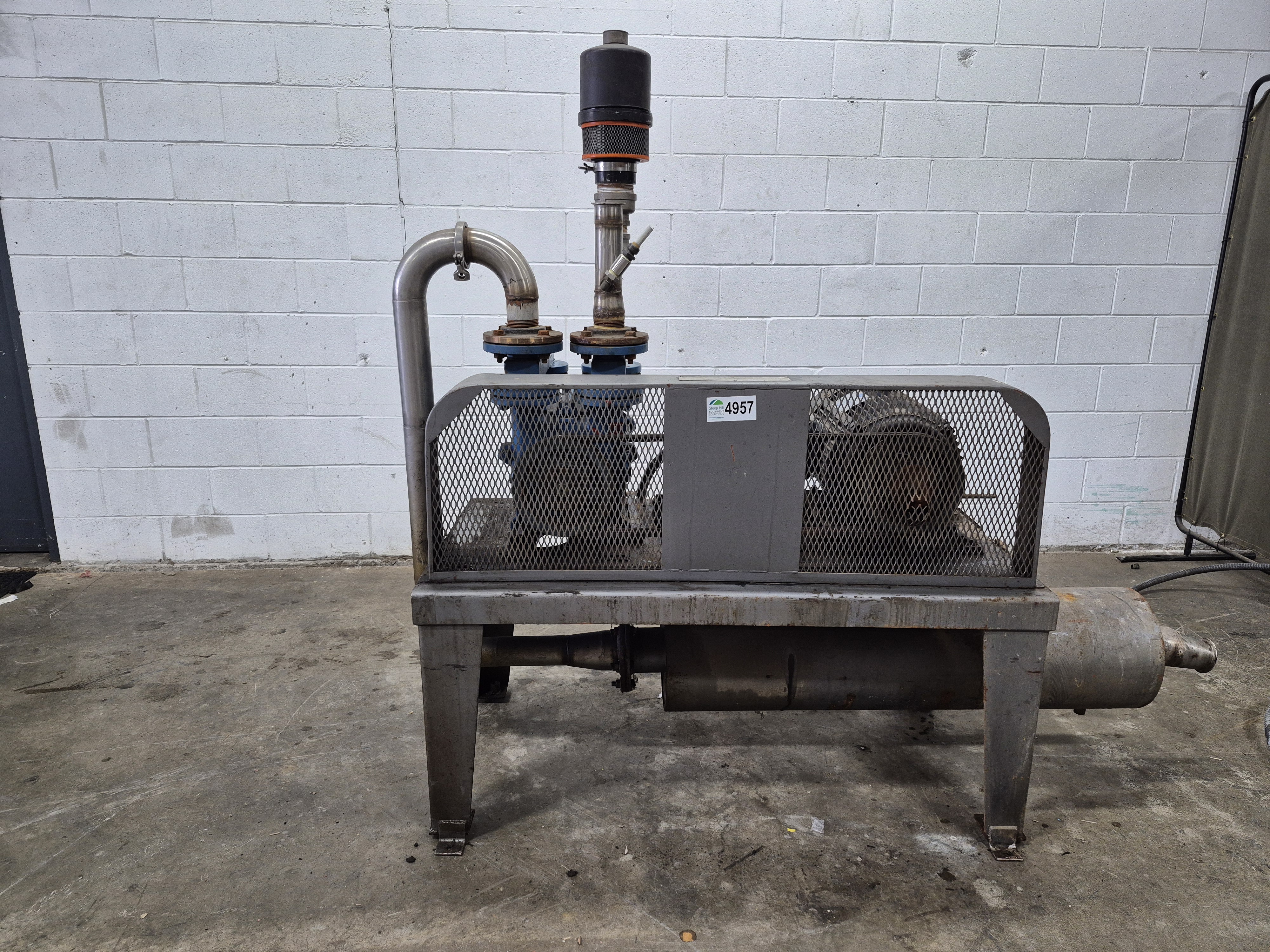 Used Premier Fluid Systems Liquid Ring Vacuum Pump