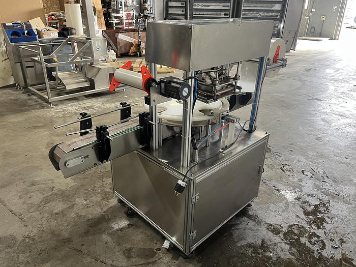 Used Rotary Bucket Foil Lid Sealer