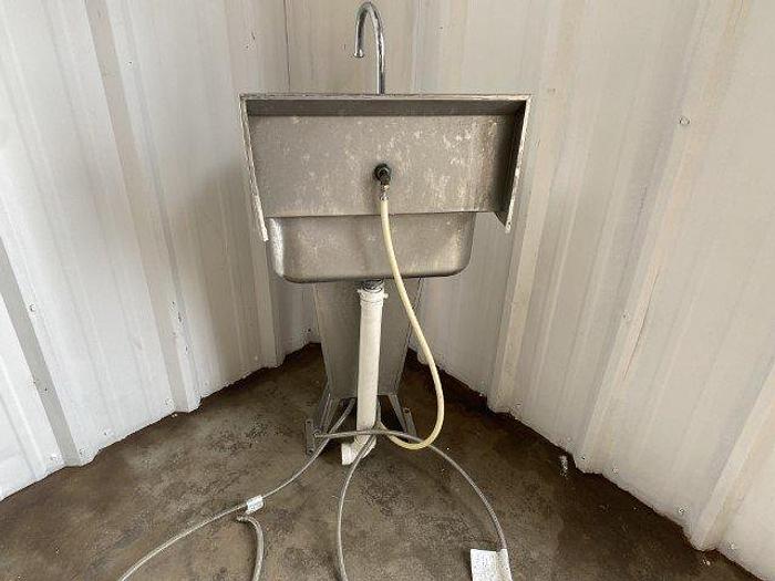 Used Foot Controlled SS Sink