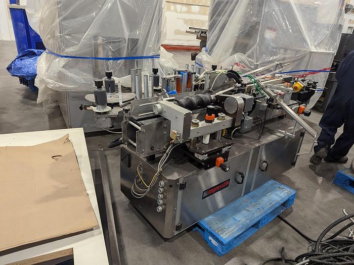 Used Impresstik 3000VAC Pressure-Sensitive Labeler 