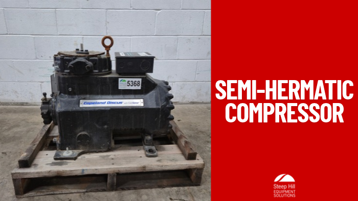 Used Copeland Discus 3DSDR17ML-TFE-C41 Semi-Hermetic Compressor 