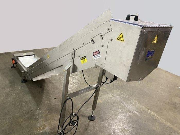 Used Bevco Cleated Incline Conveyor