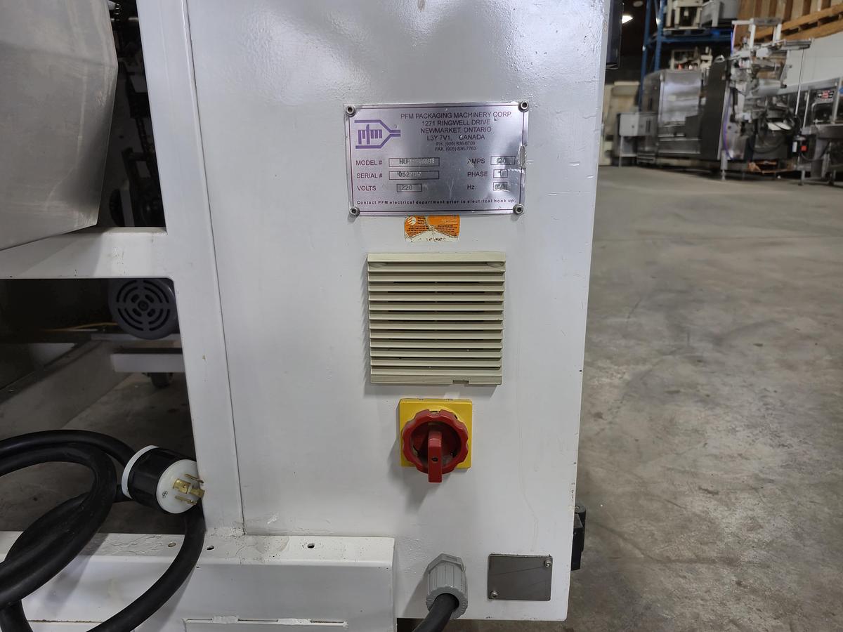 Used PFM Packaging Machinery Hurricane Horizontal Flow Packager