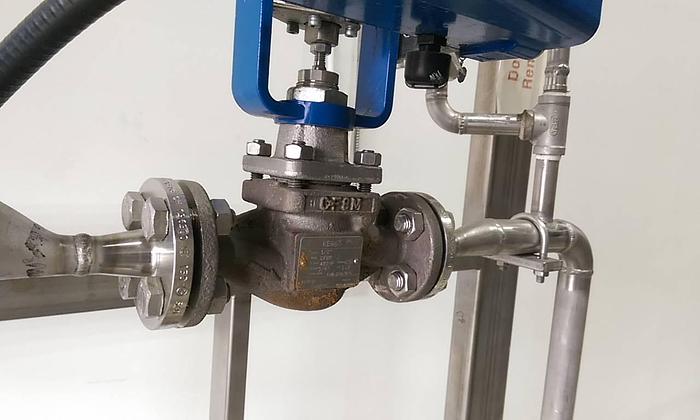 Used Clextral Steam Trap / Valve / Pump Assembly