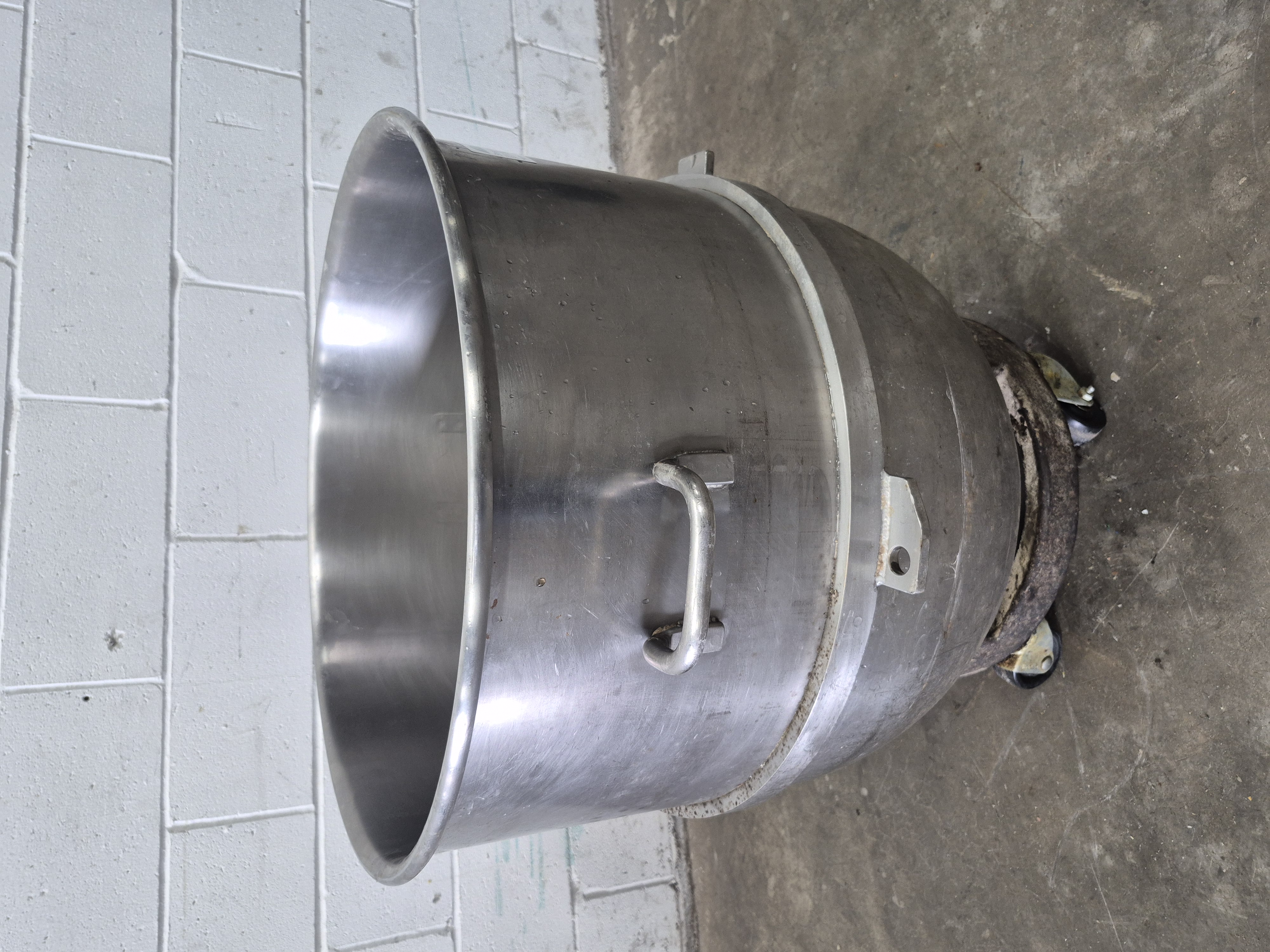 Used Hobart 140 Qt. Mixing Bowl with Dolly