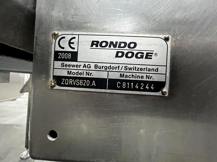 Used Rondo Smartline Bakery Die Cutting Line