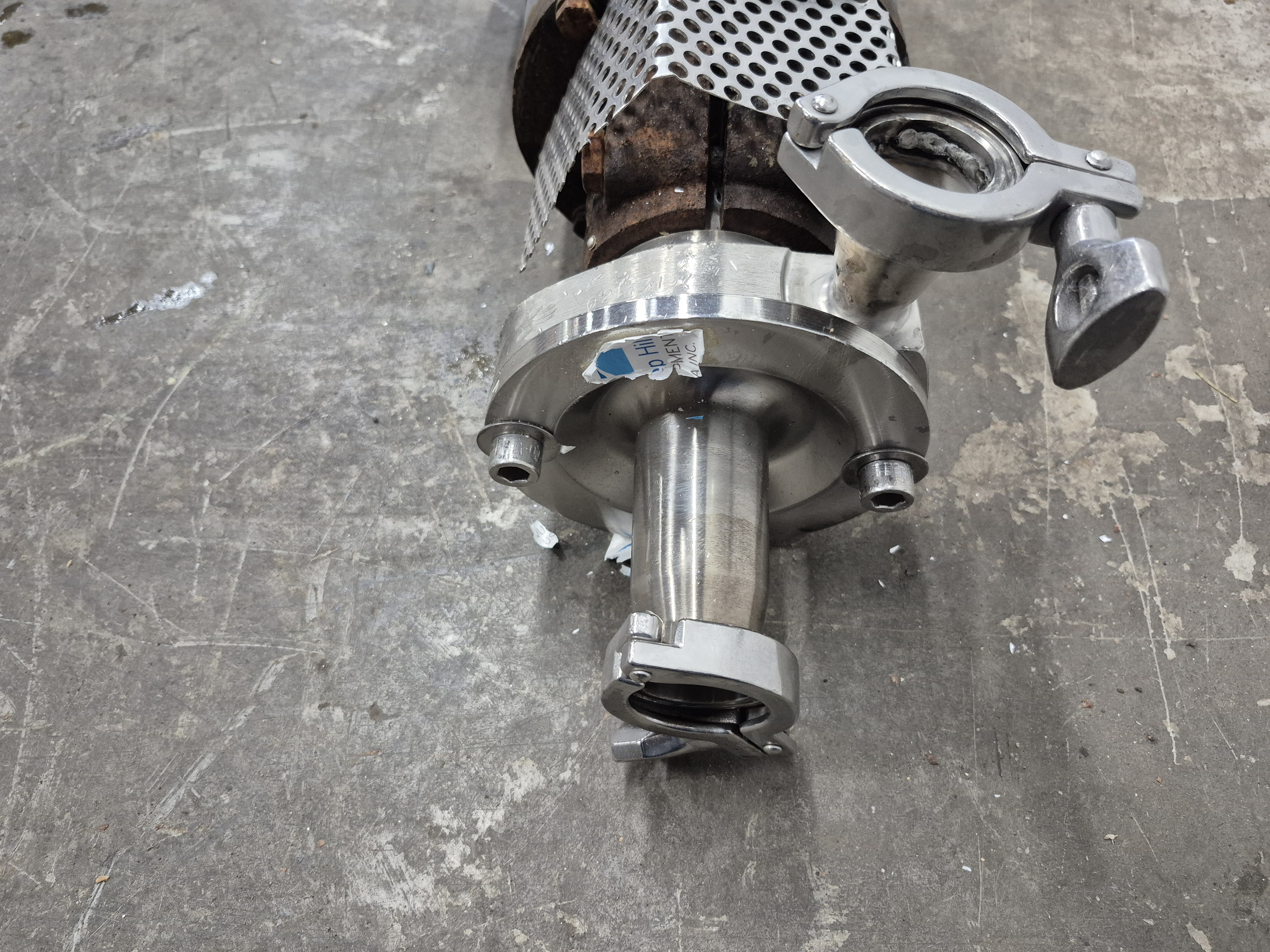Used SS Centrifugal Pump with 2 HP Motor