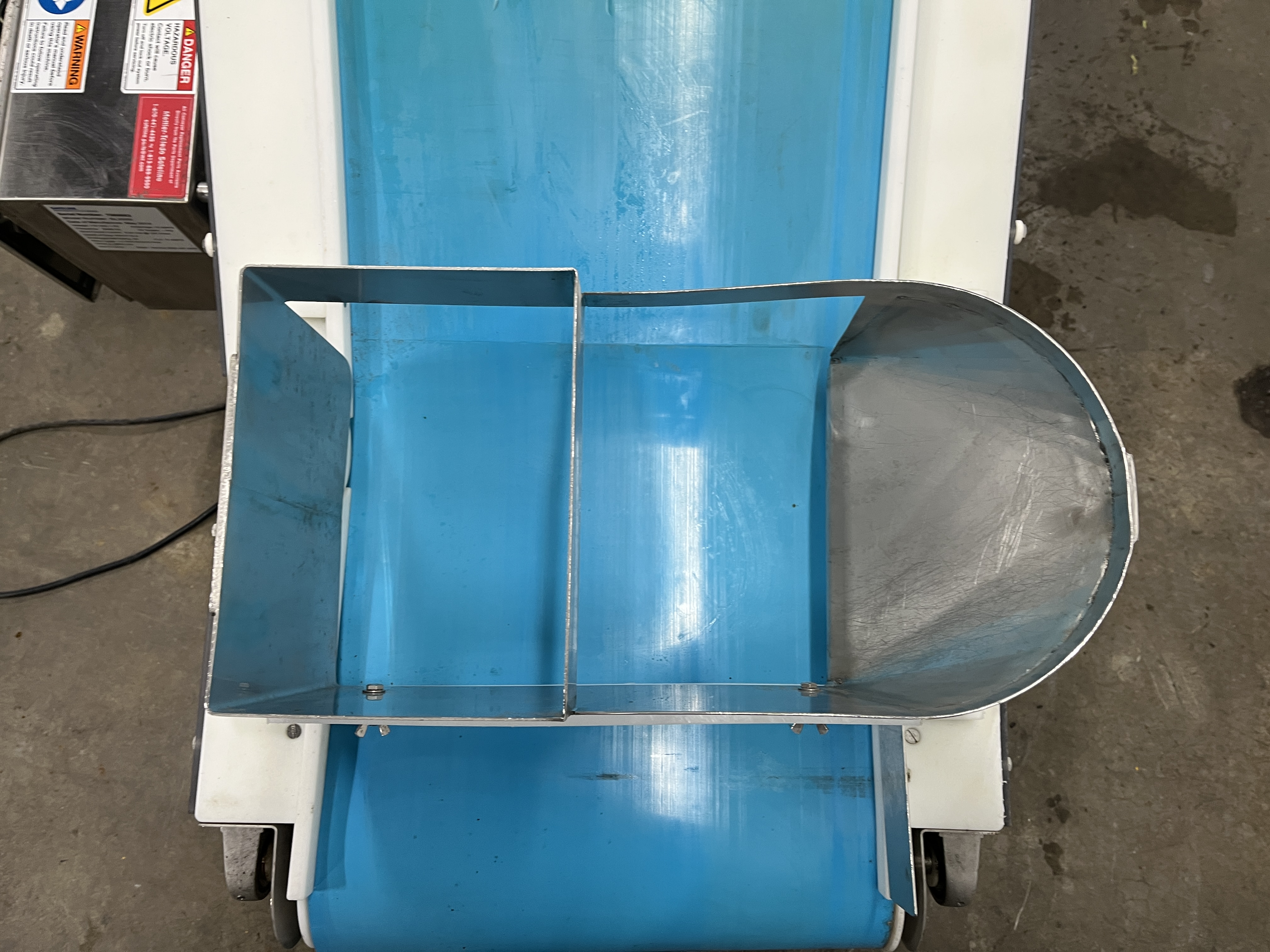 Used SafeLine Incline Conveyor Metal Detector