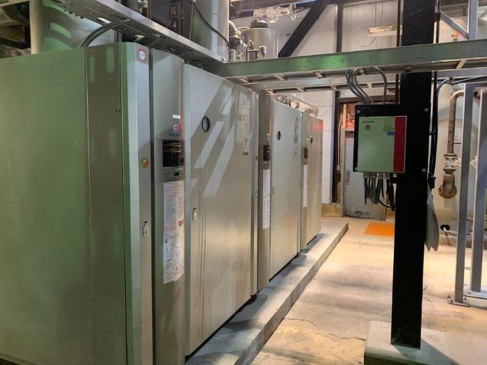 Used Miura LXH-300 High Pressure Steam Boilers (3)