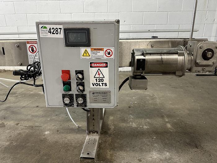 Used Weigh Right HC-10 Container Indexing Conveyor