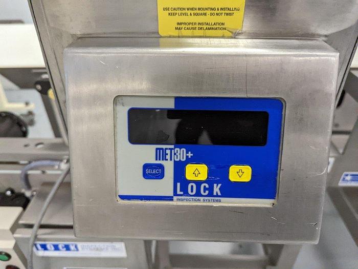 Used Lock MET 30+ Metal Detector