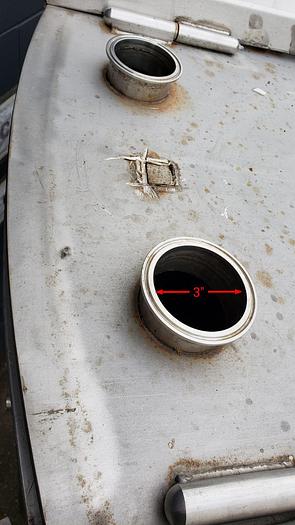 Used Metalcraft 1500 Gallon Jacketed Tank