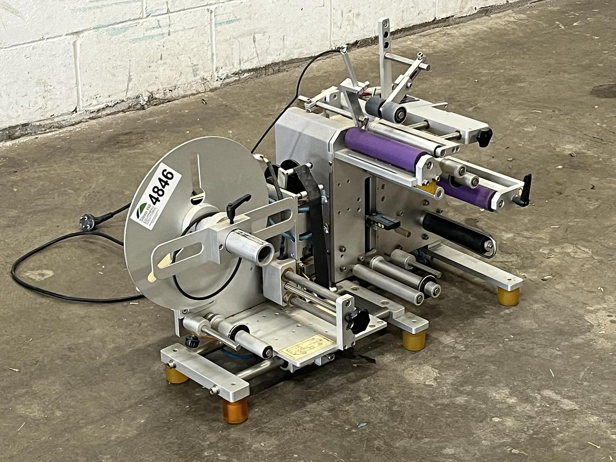Used Tabletop Bottle Labeller
