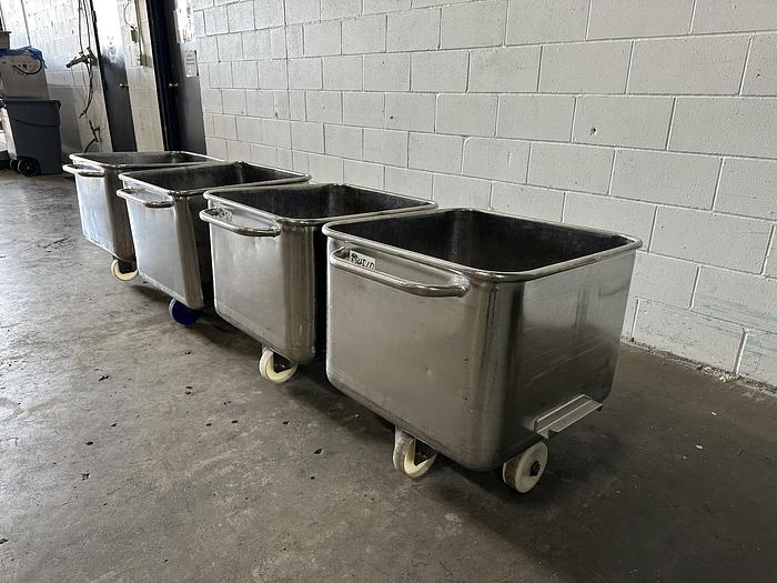 Used Stainless Steel Meat Buggies