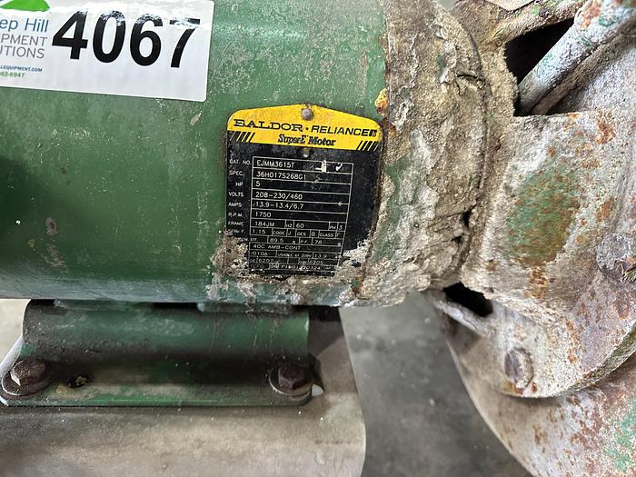 Used CRANE Denning 5 Hp Centrifugal Pump  