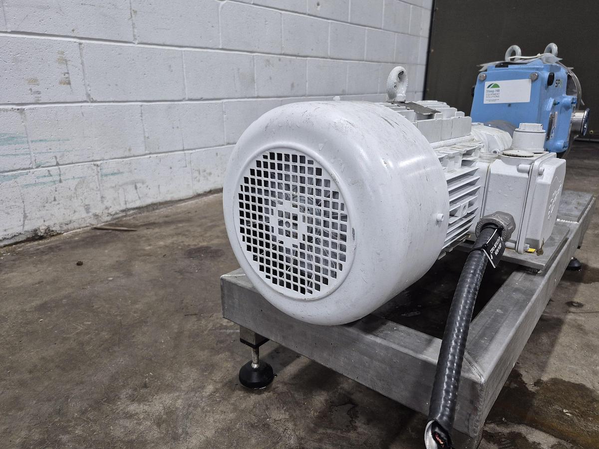 Used SPX Waukesha Cherry-Burrell Positive Displacement Pump
