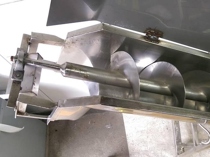 Used Adjustable Incline Auger Conveyor