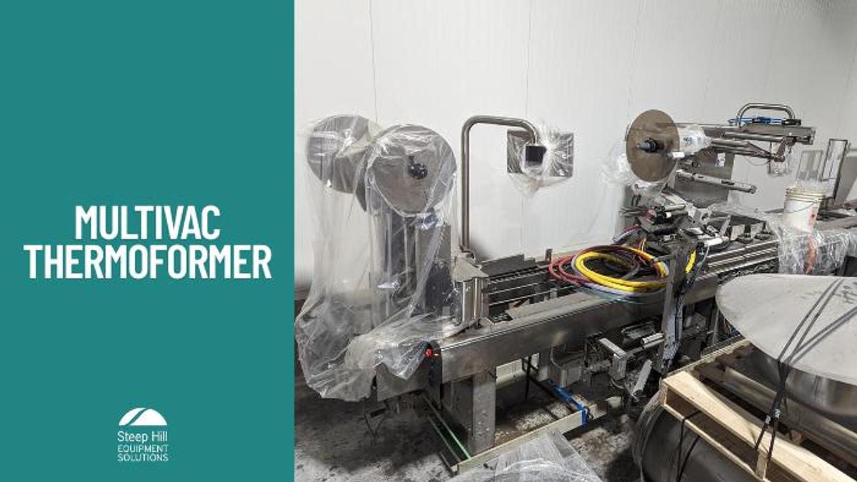 Used Multivac Roll-fed Thermoformer R145