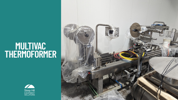 Used Multivac Roll-fed Thermoformer R145