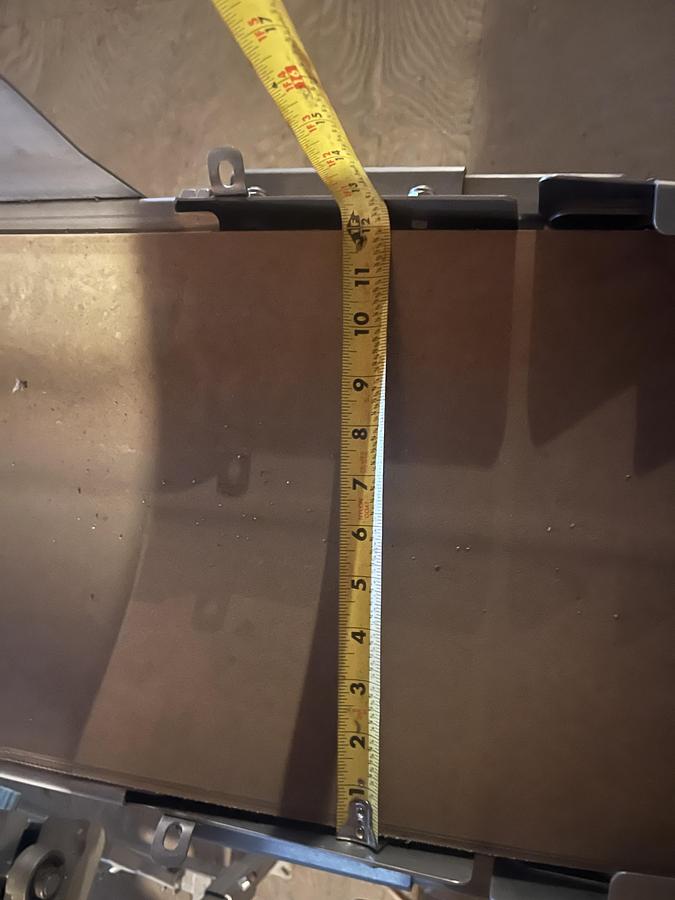 Used 9ft Long Flat Belt Conveyor