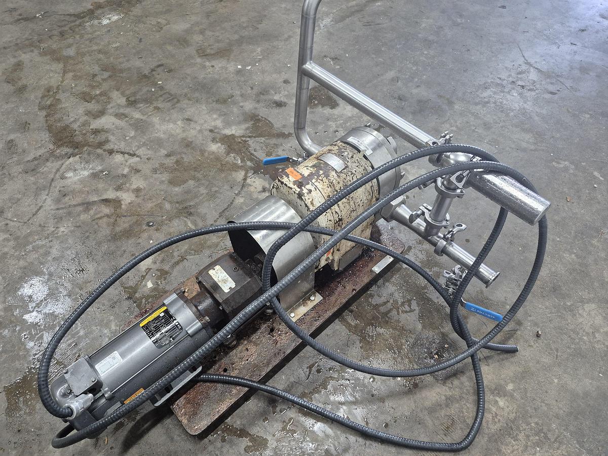 Used Tri-Clover Rotary Lobe Positive Displacement Pump