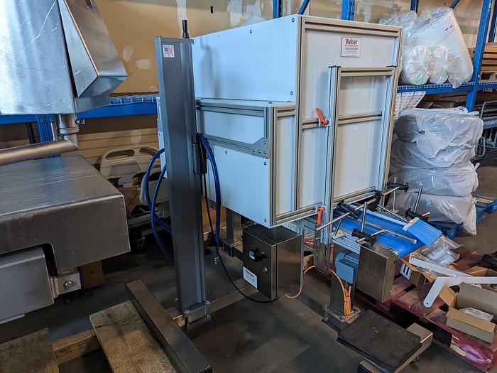 Used Weber 5300 Label Printer Applicator