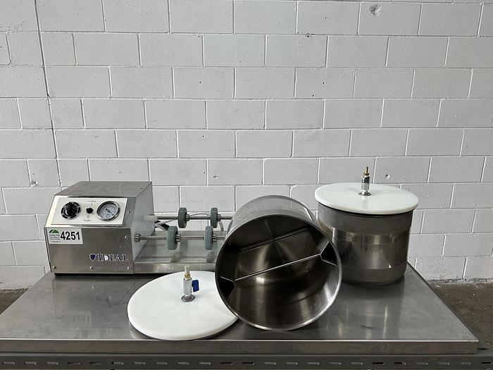 Used Lumar Ideal LU-2X15 Double Vacuum Tumbler