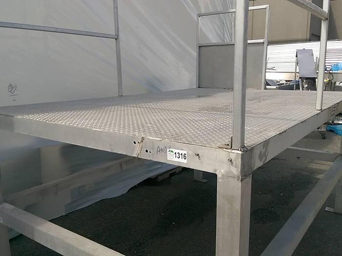 Used Aluminum 10' wide Platform