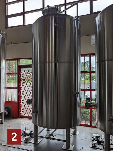 König 35HL Brew Tanks with Load Cells