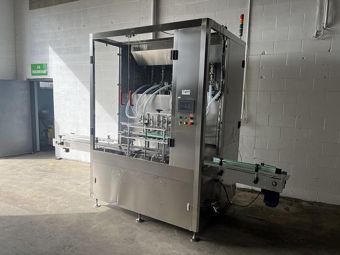 Used 6-Head Bottle Filler