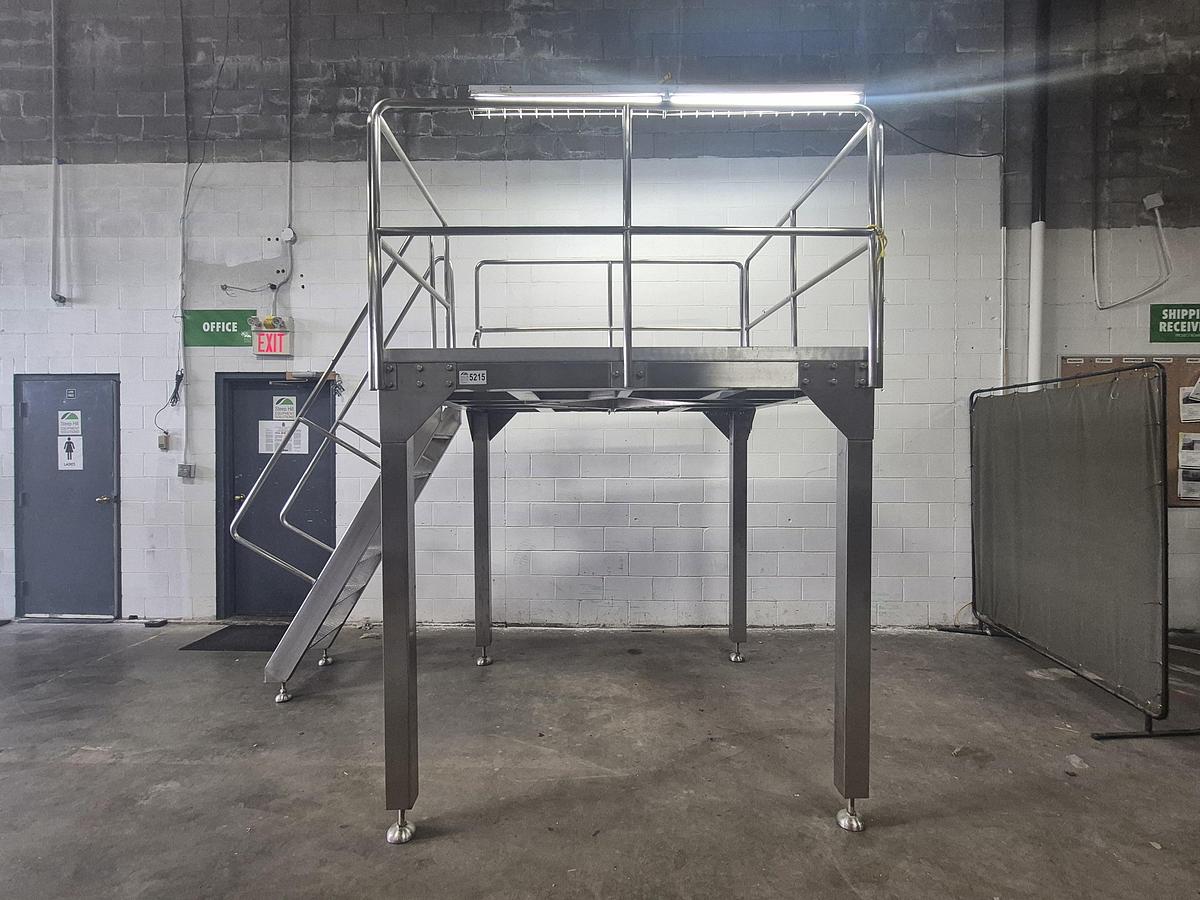 Used 6' Stainless Steel Mezzanine