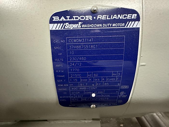 Used Fristam Powder Mixer 15-52