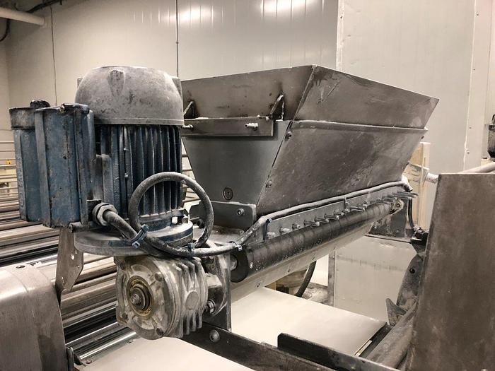 Used Seewer-Rondo 5-Head Dough Sheeter