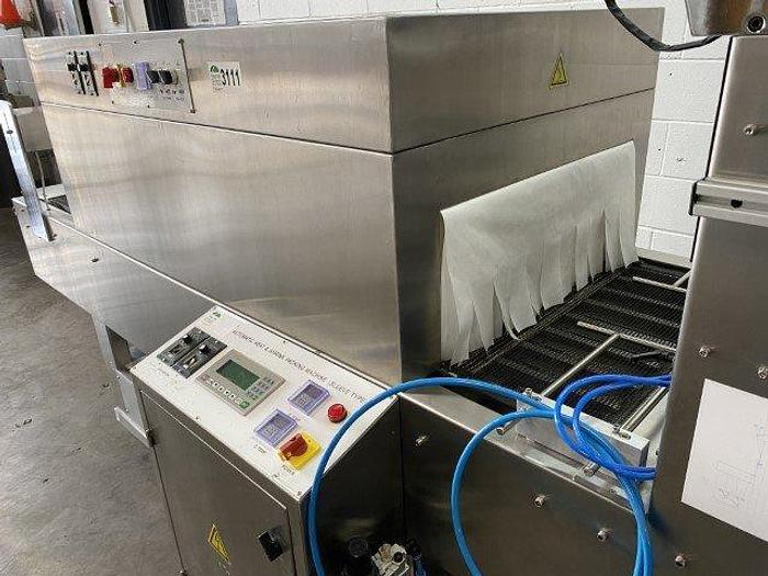 Used Huadong BMD-800A Auto Heat & Shrink Wrapper