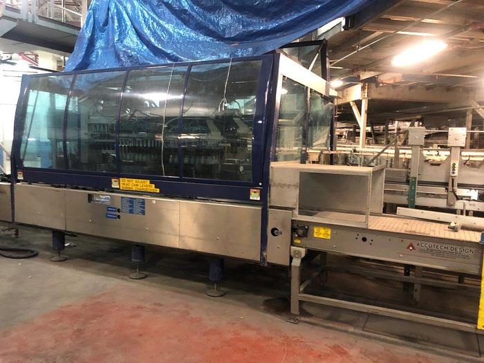 Used Kettner Contipac Rotary 24-Bottle Case Packer